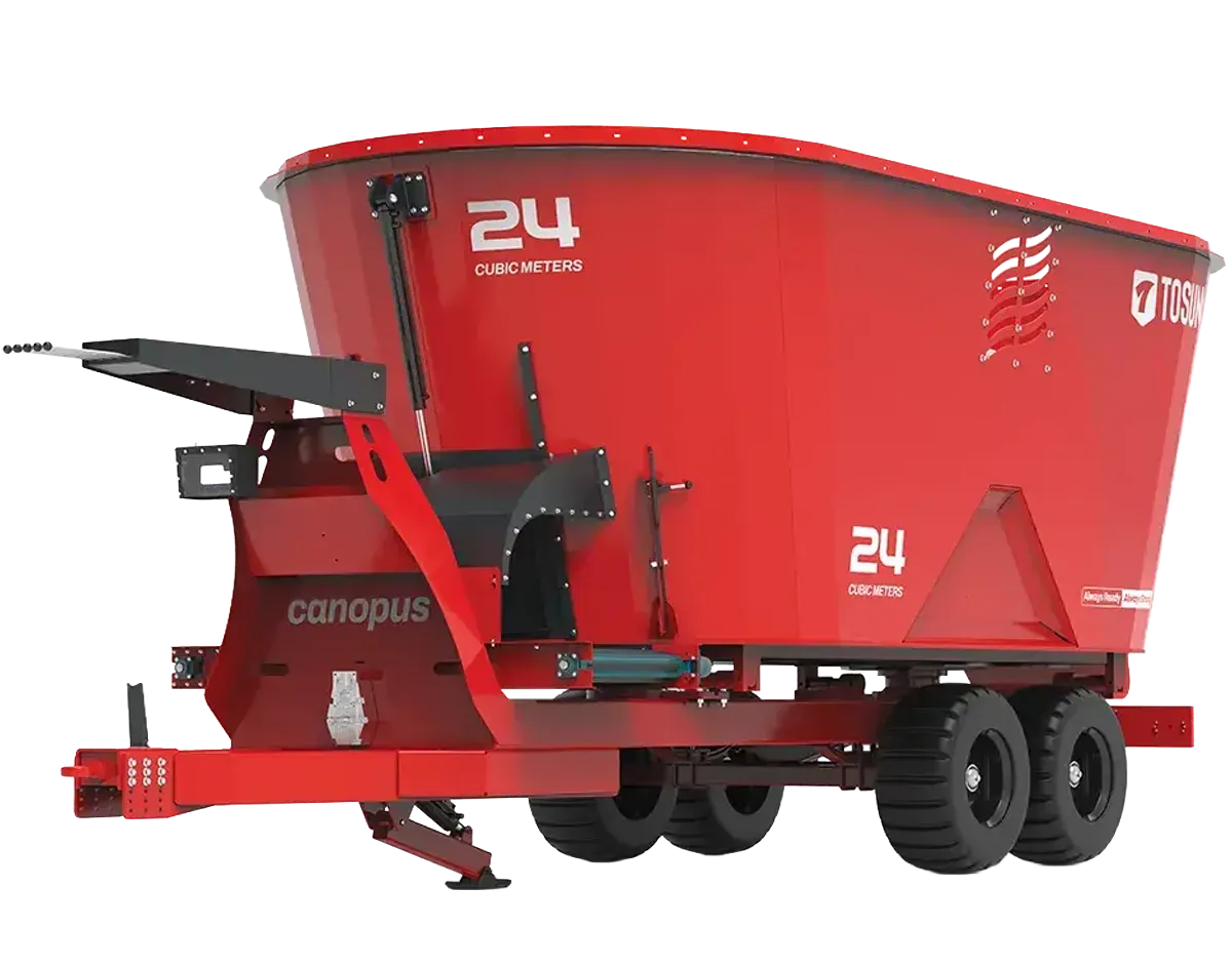 Canopus Dikey Helezonlu Yem Karma Makinesi